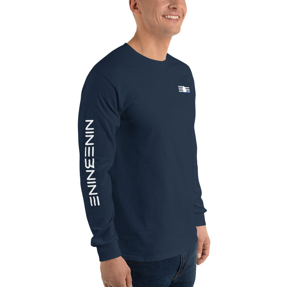 Custom Nine3Nine Men’s Long Sleeve Shirt - Available in 5 sizes and 12 colors