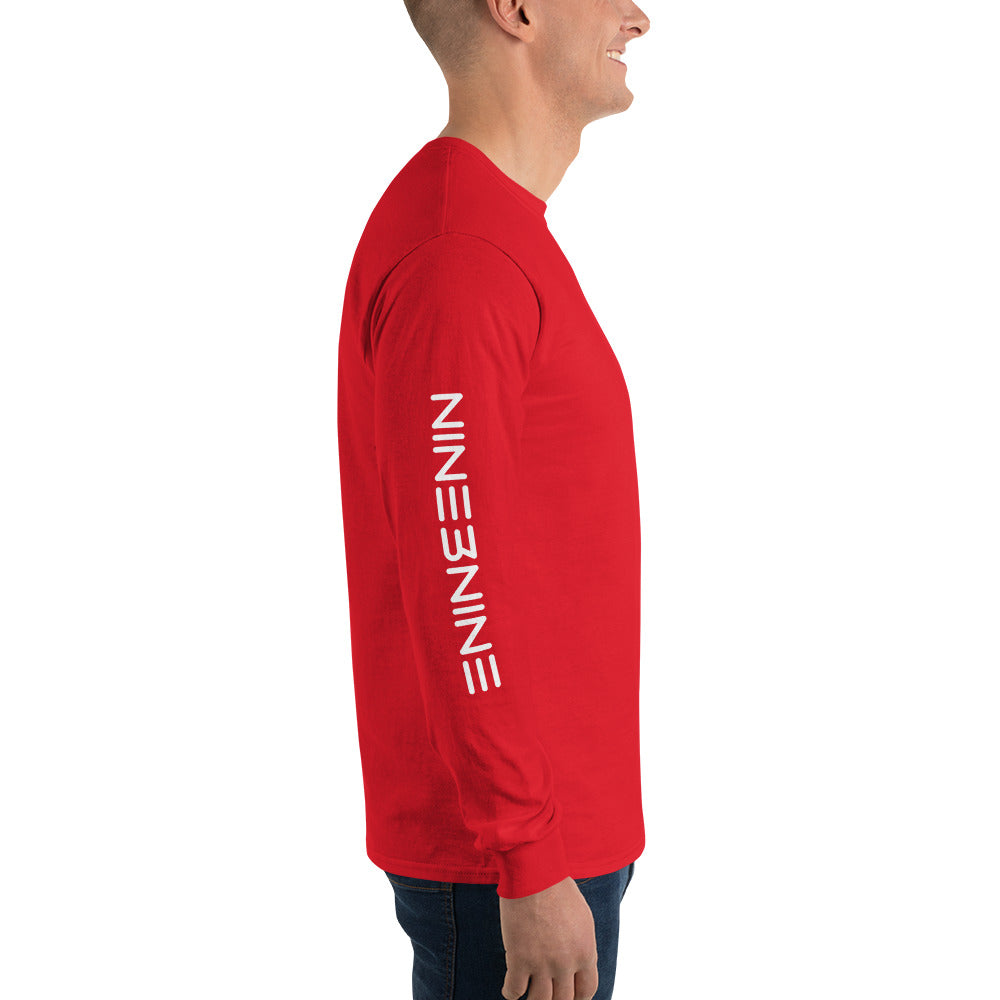 Custom Nine3Nine Men’s Long Sleeve Shirt - Available in 5 sizes and 12 colors