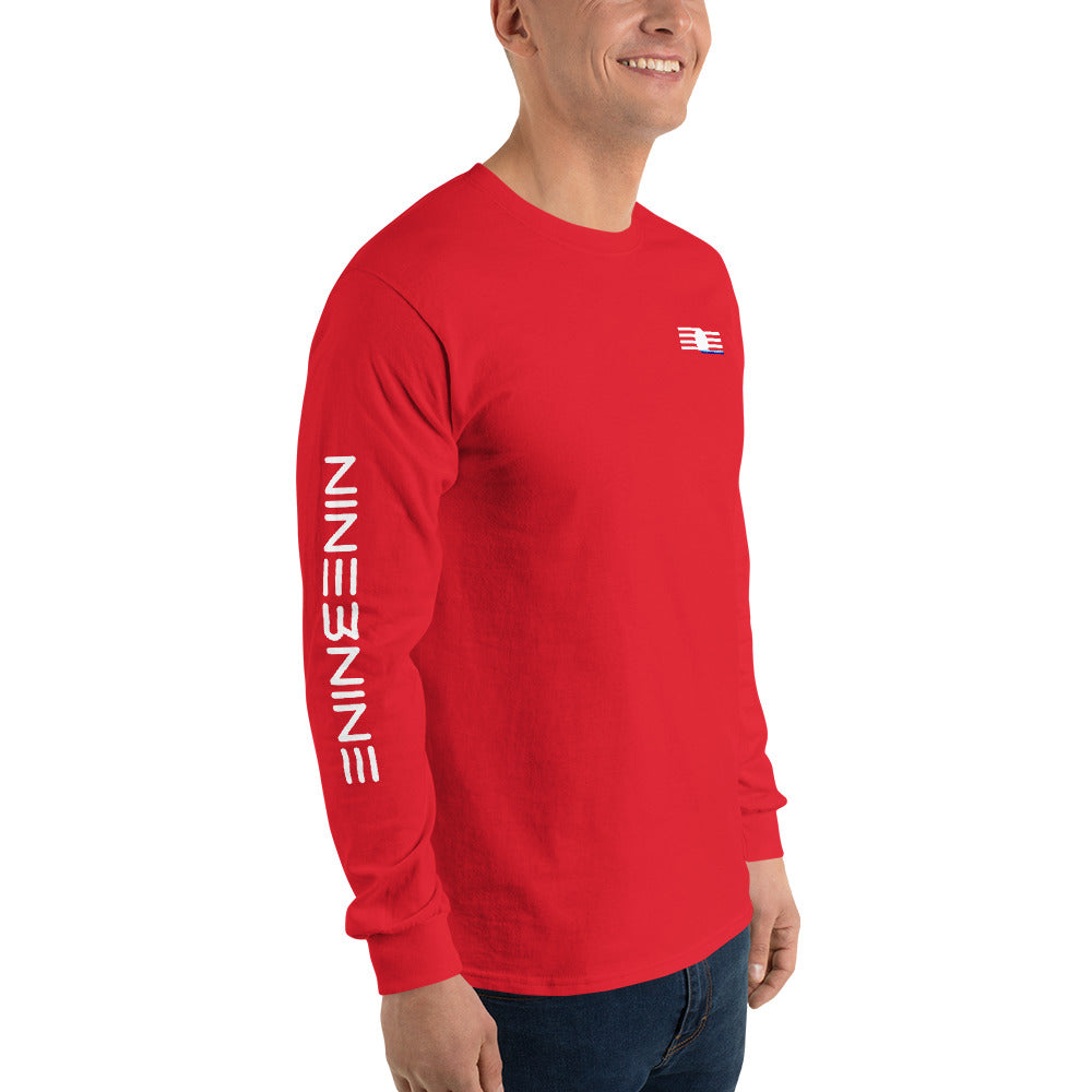 Custom Nine3Nine Men’s Long Sleeve Shirt - Available in 5 sizes and 12 colors