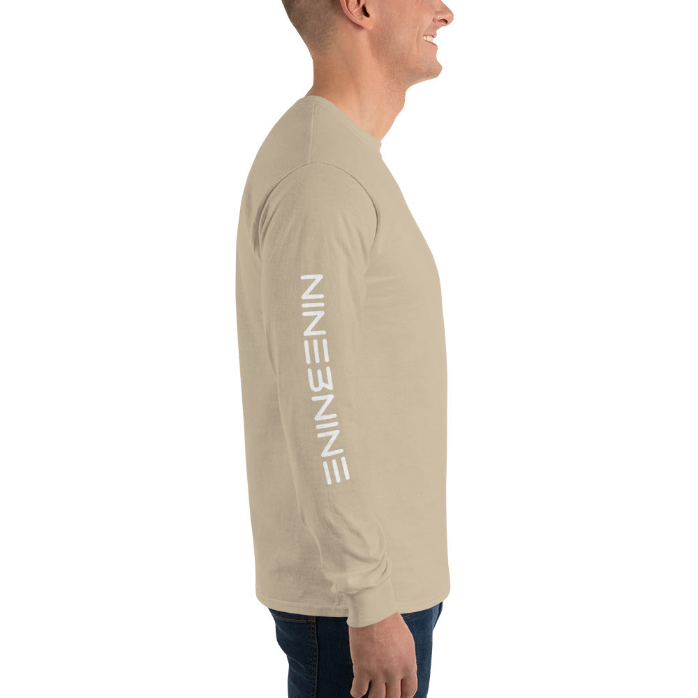 Custom Nine3Nine Men’s Long Sleeve Shirt - Available in 5 sizes and 12 colors