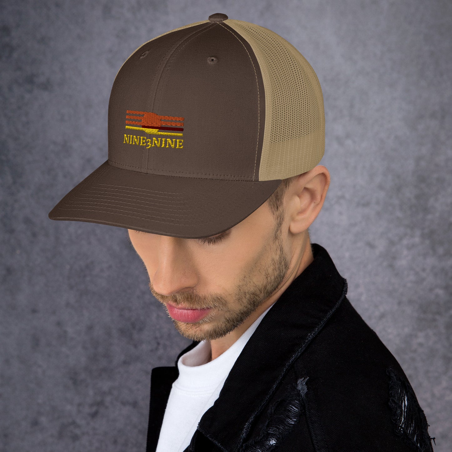 Custom Nine3Nine Trucker Cap - Available in 12 colors - One size fits all