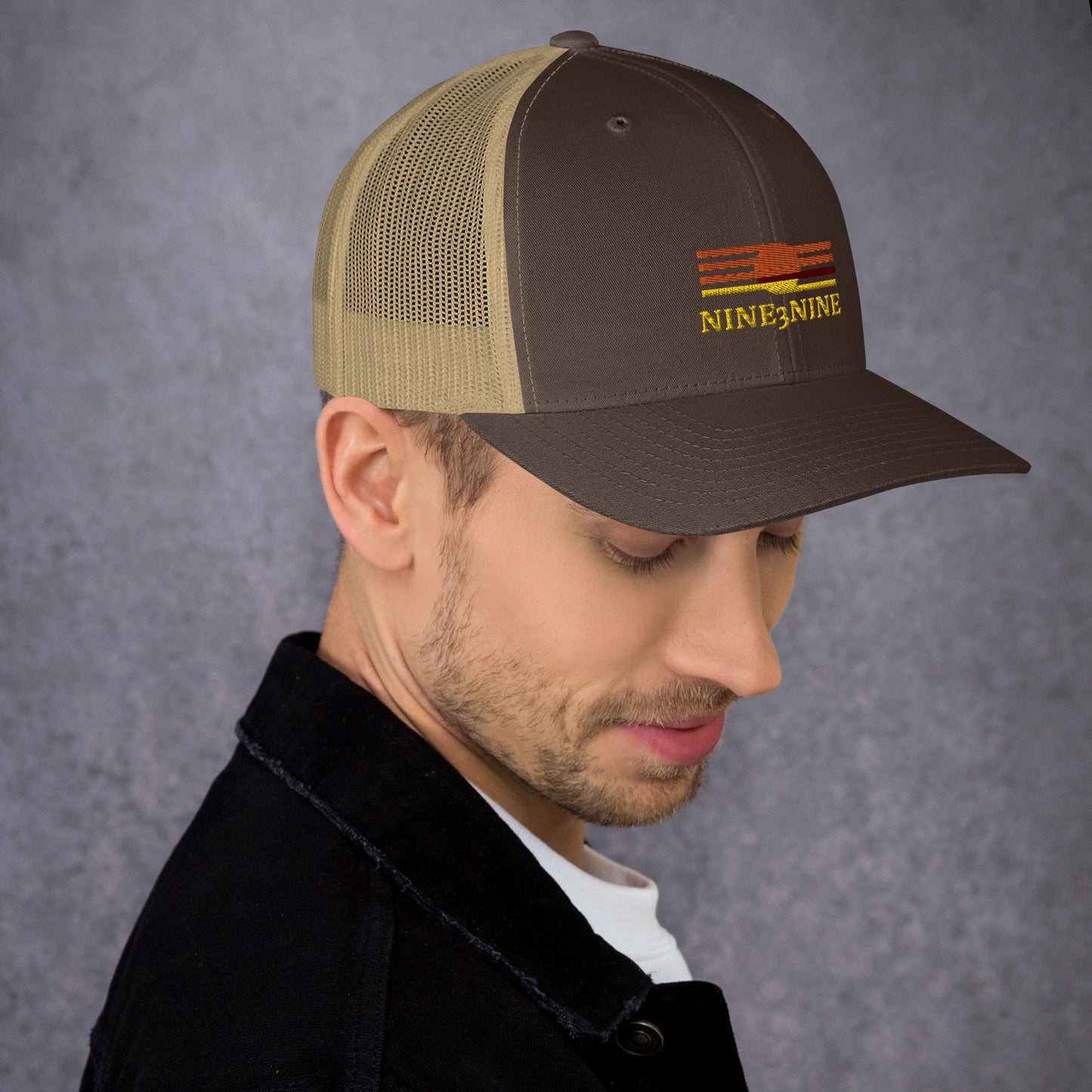 Custom Nine3Nine Trucker Cap - Available in 12 colors - One size fits all