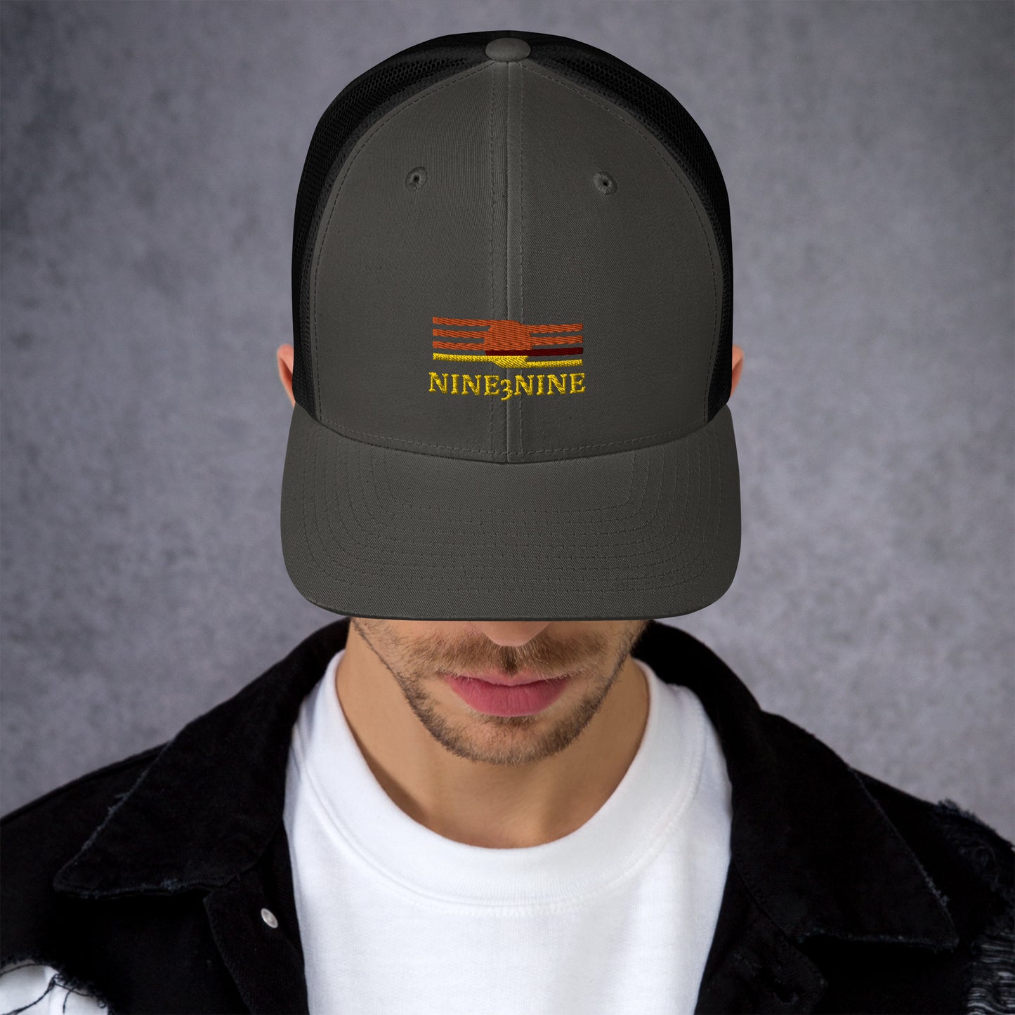 Custom Nine3Nine Trucker Cap - Available in 12 colors - One size fits all