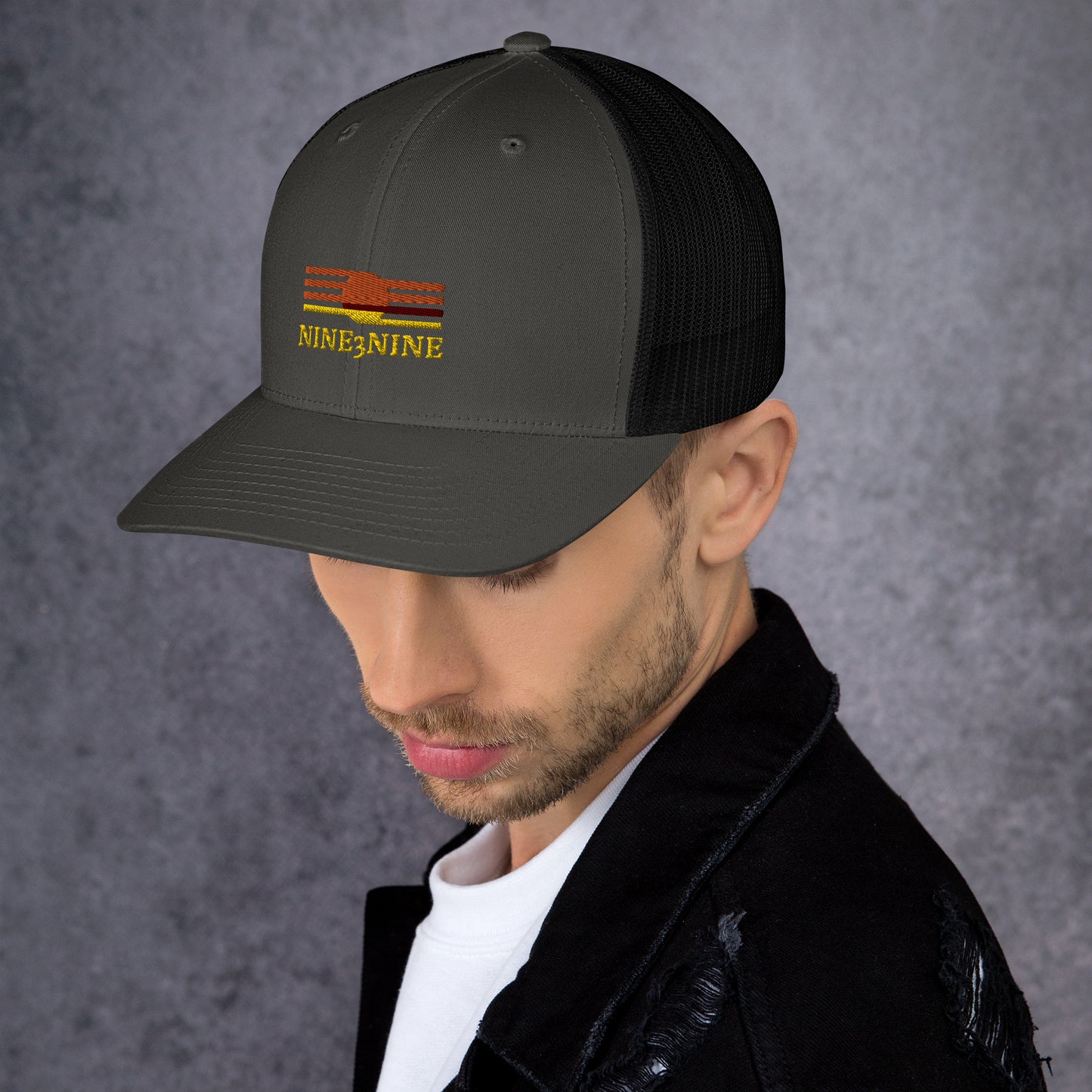 Custom Nine3Nine Trucker Cap - Available in 12 colors - One size fits all