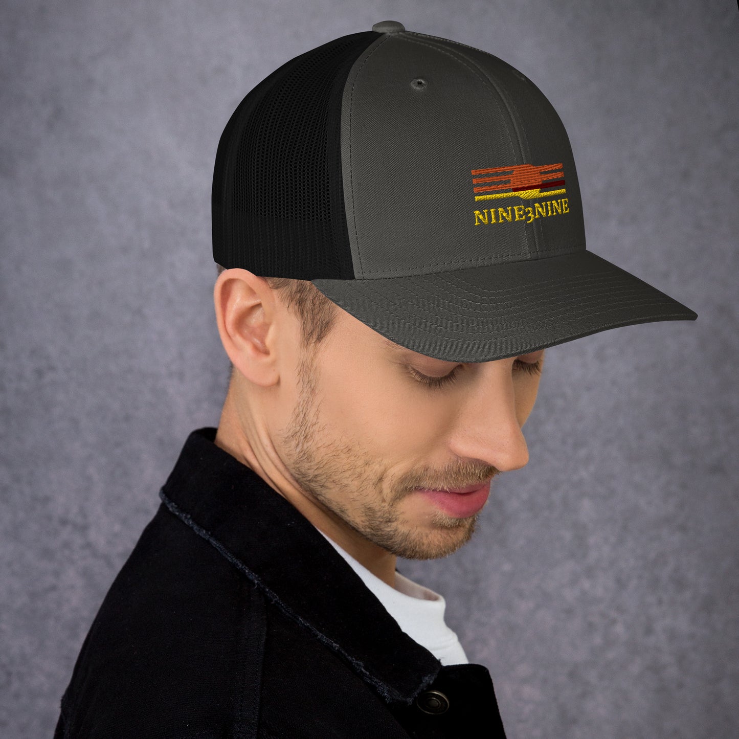 Custom Nine3Nine Trucker Cap - Available in 12 colors - One size fits all