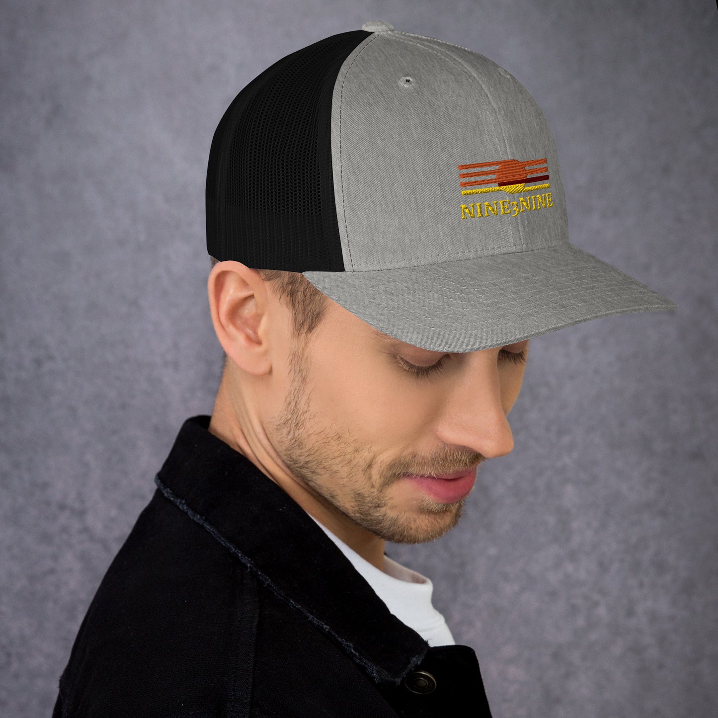 Custom Nine3Nine Trucker Cap - Available in 12 colors - One size fits all