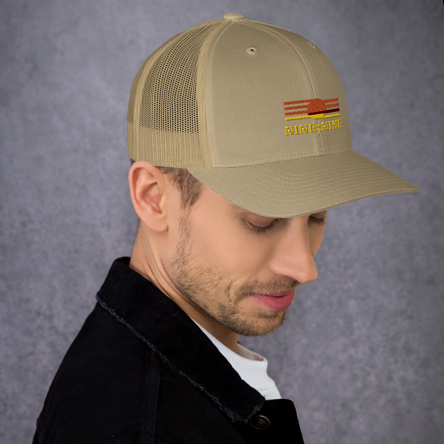 Custom Nine3Nine Trucker Cap - Available in 12 colors - One size fits all