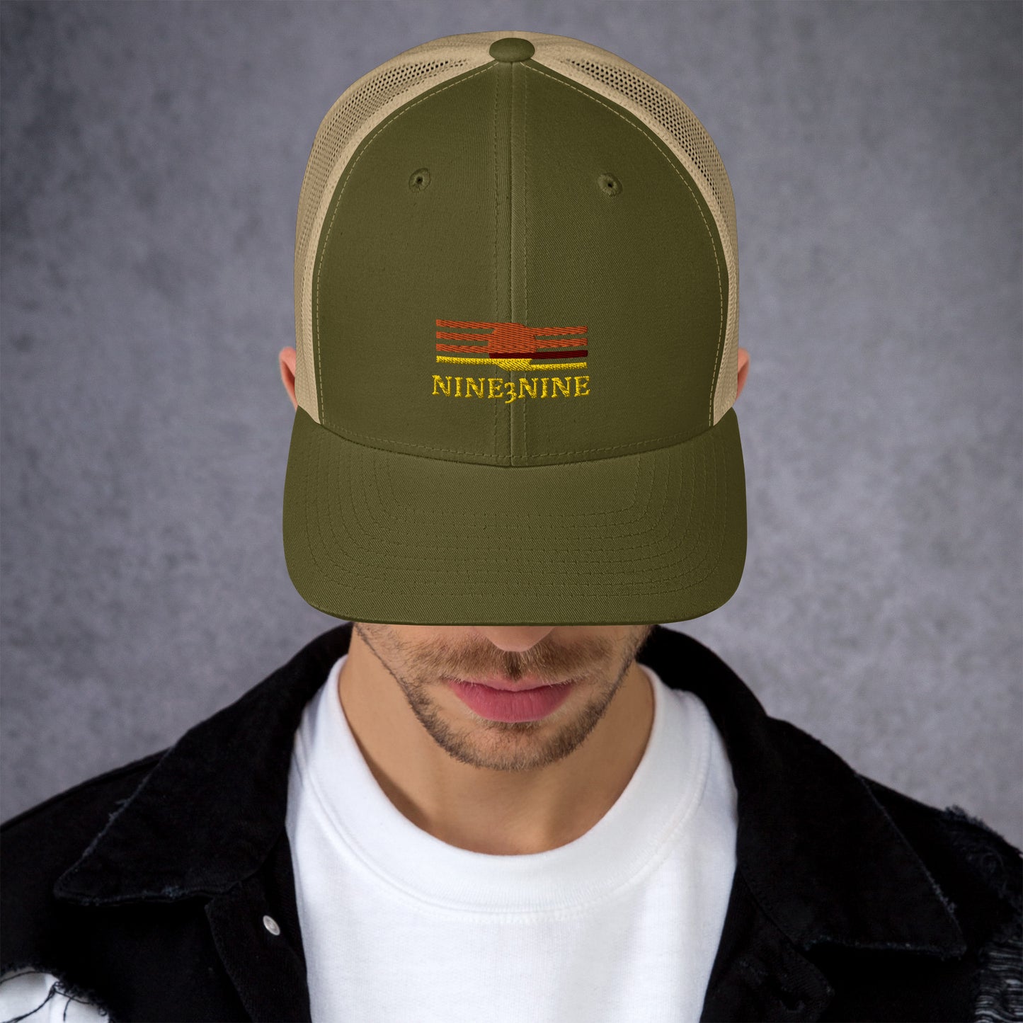 Custom Nine3Nine Trucker Cap - Available in 12 colors - One size fits all