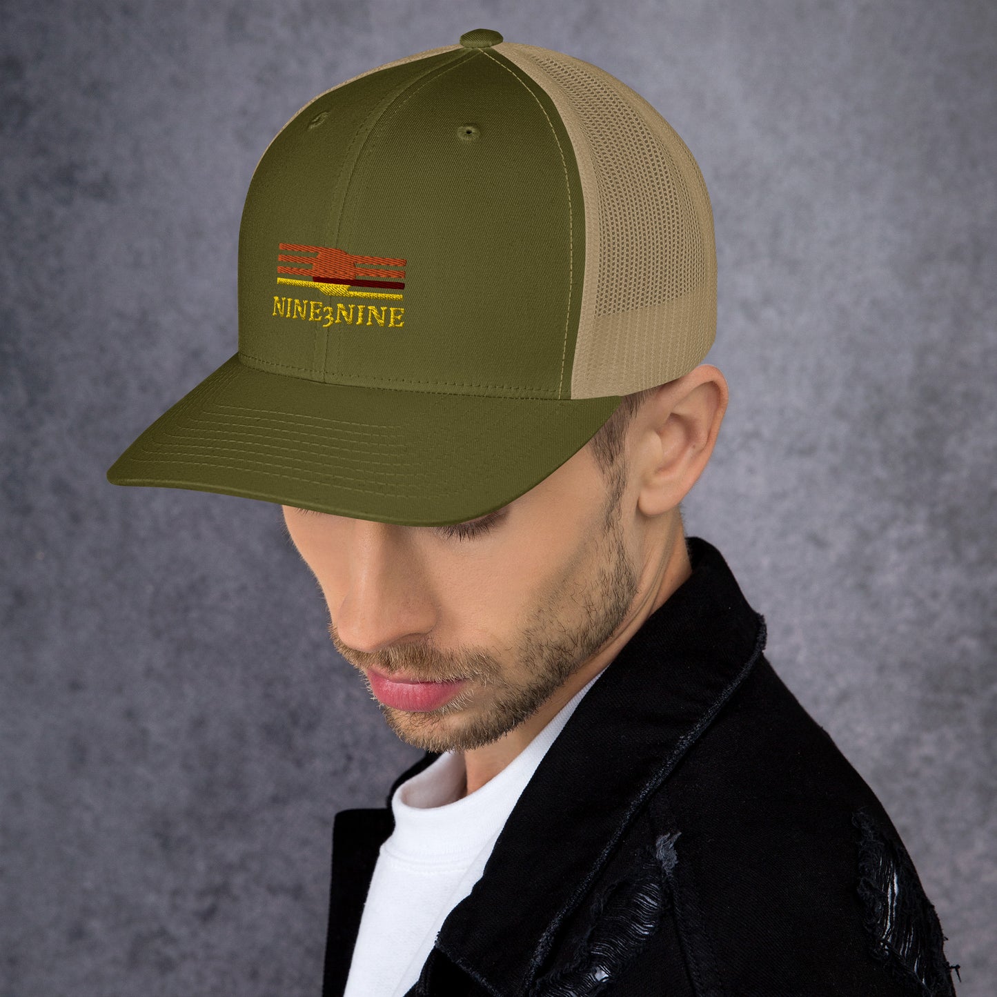 Custom Nine3Nine Trucker Cap - Available in 12 colors - One size fits all