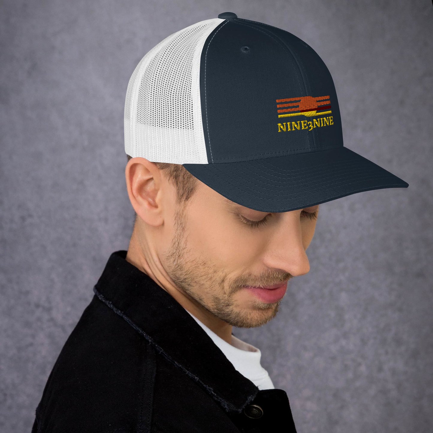 Custom Nine3Nine Trucker Cap - Available in 12 colors - One size fits all