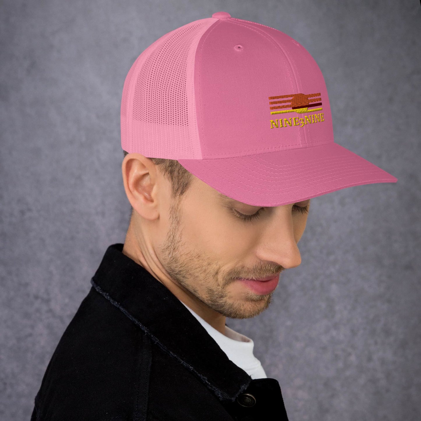 Custom Nine3Nine Trucker Cap - Available in 12 colors - One size fits all