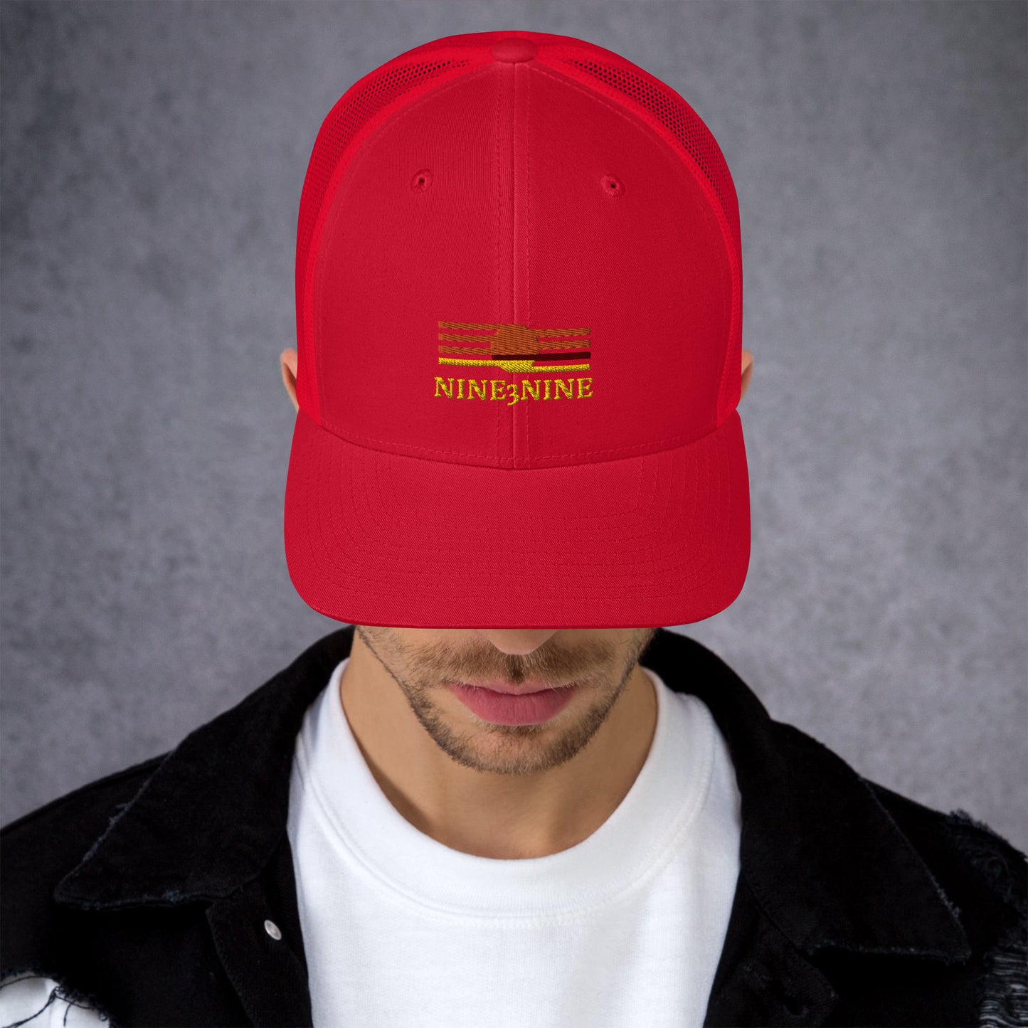 Custom Nine3Nine Trucker Cap - Available in 12 colors - One size fits all