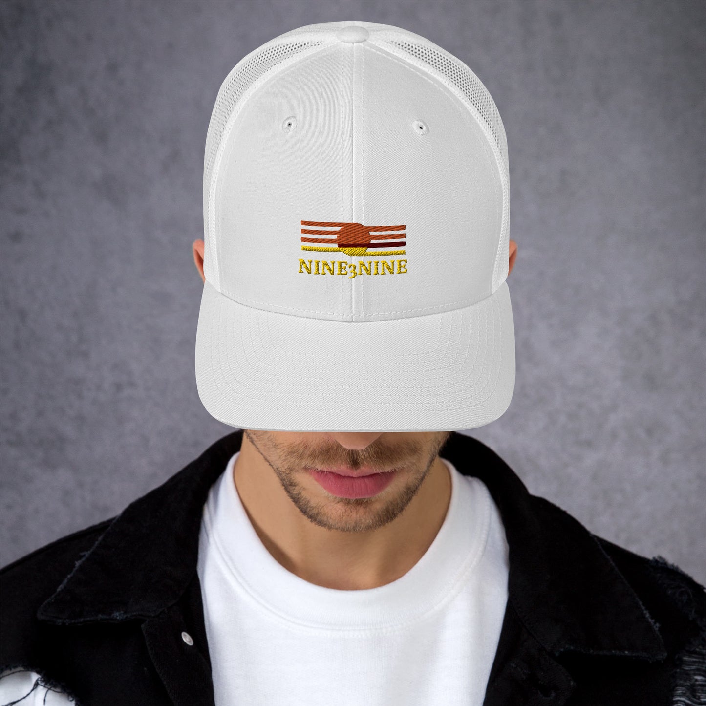 Custom Nine3Nine Trucker Cap - Available in 12 colors - One size fits all