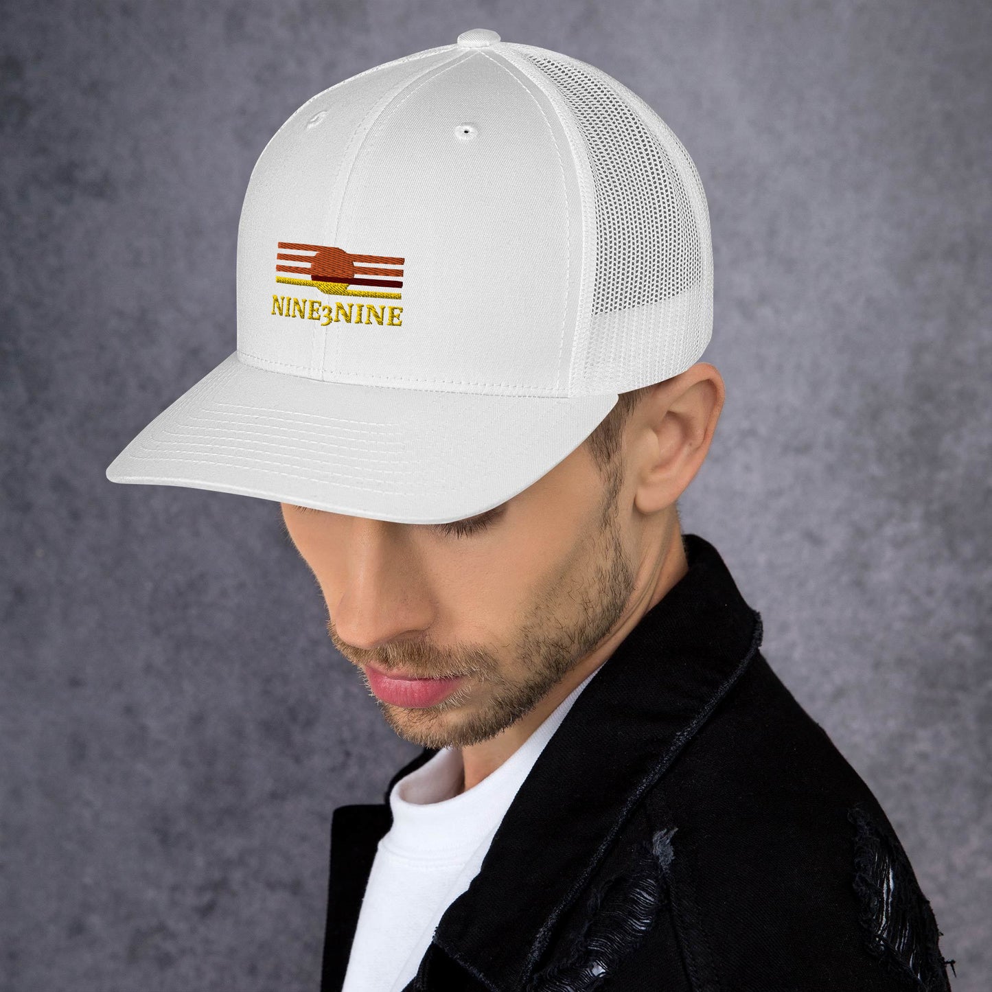 Custom Nine3Nine Trucker Cap - Available in 12 colors - One size fits all